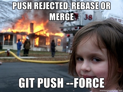 git push force